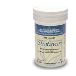 DAB 021 Shatavari Food Supplement 60 Vegetarian Capsules