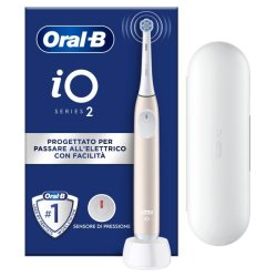 Oral-B iO 2 Electric Toothbrush Travel Edition Pink