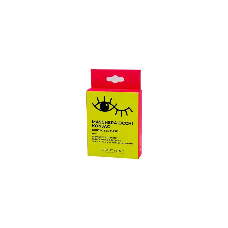 Beautytime Konjac Eye Mask Hydrating And Lifting 10 Pairs