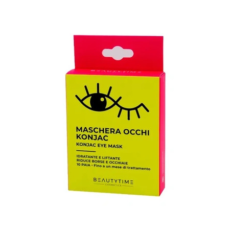 Beautytime Konjac Eye Mask Hydrating And Lifting 10 Pairs