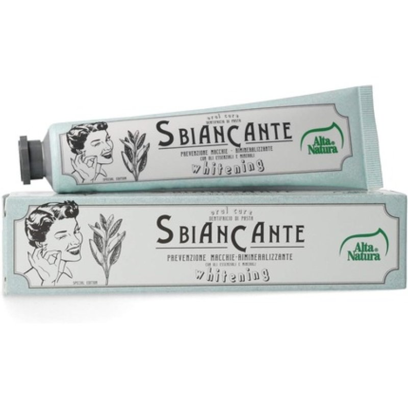 Alta Natura Whitening and Refreshing Toothpaste Unflavored 75ml