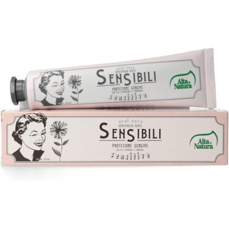 Alta Natura Toothpaste for Sensitive Teeth 75ml