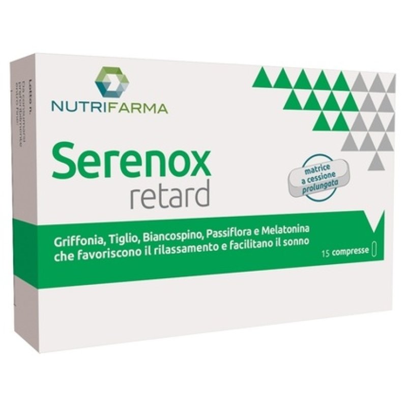 Aqua Viva Serenox Retard Dietary Supplement for Sleep and Relaxation 15 Tablets