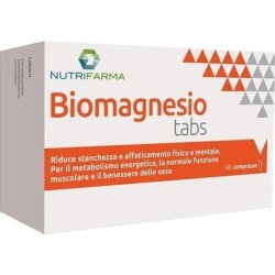 Aqua Viva Nutrifarma Biomagnesio Magnesium Supplement 60 Tablets