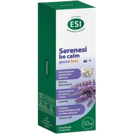 ESI Serenesi Be Calm Dietary Supplement Drops for Quick Relaxation 50ml