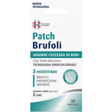 Matt Patch Brufoli Hydrocolloid Patches for Protecting and Healing Pimples 30 Patches