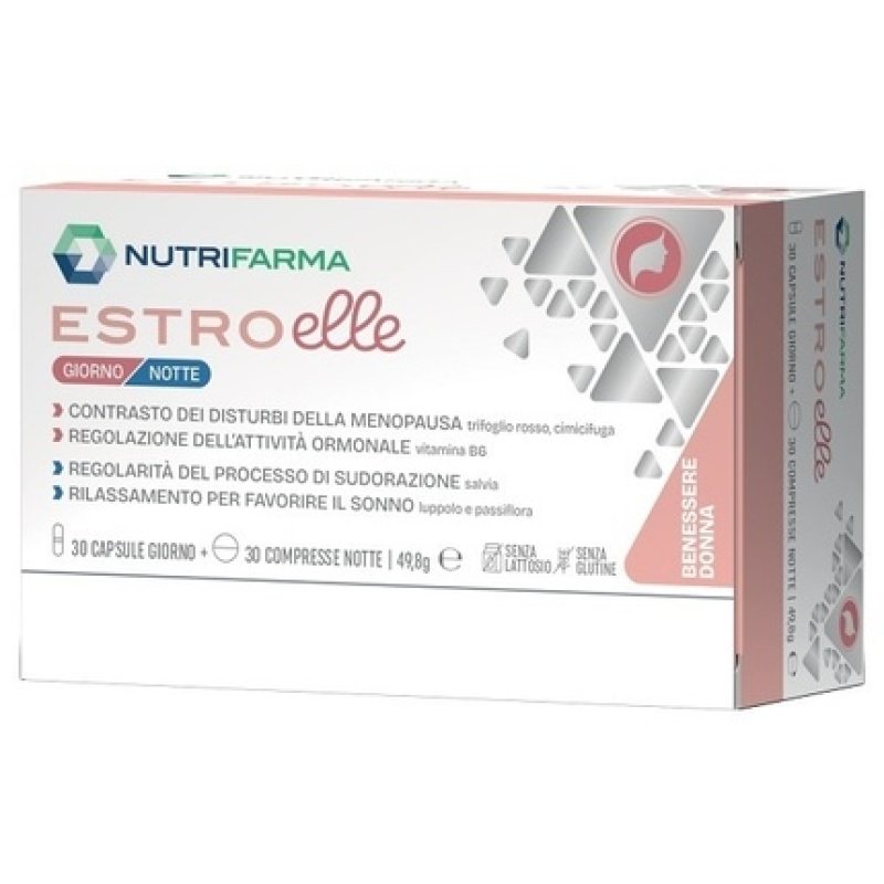 Aqua Viva Estroelle Menopause Support Supplement 30 Capsules and 30 Tablets