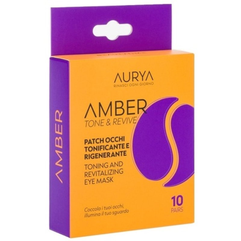 Beautytime Aurya Amber Tone & Revive Eye Contour Patches 10 Pairs