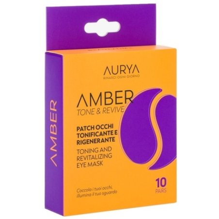 Beautytime Aurya Amber Tone & Revive Eye Contour Patches 10 Pairs