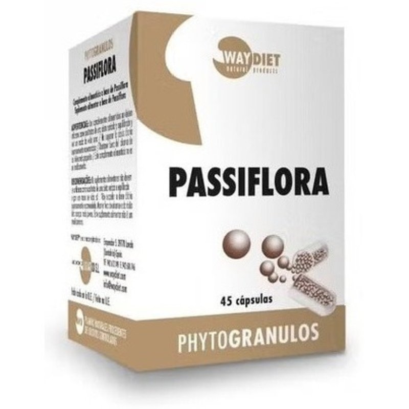 Waydiet Natural Phytogranules Passionflower 45 Capsules