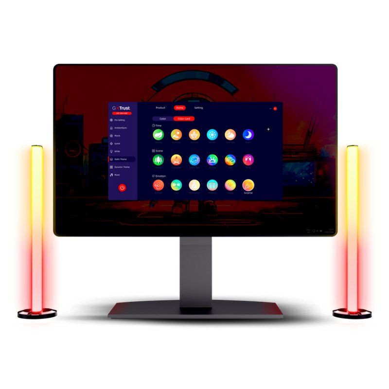 VYBZ RGB LIGHT BARS FOR DESKTOP OR MONITOR