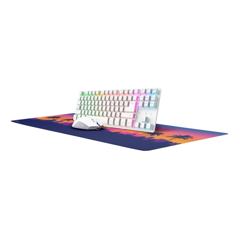 MIAMI 3-IN-1 GAMING BUNDLE (WIR ELESS KEYBOARD MOUSE MAT)
