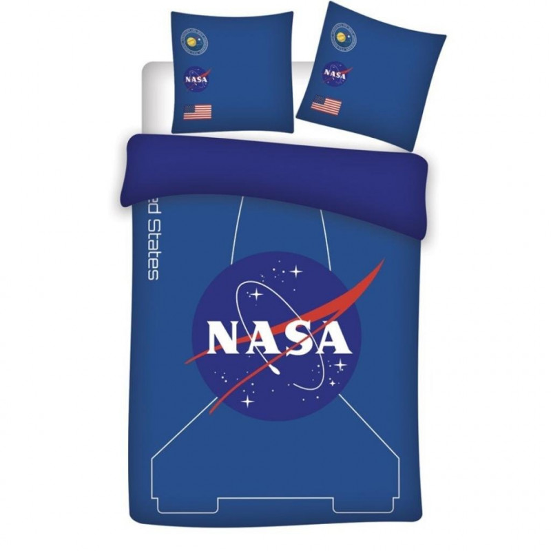 NASA - Parure de lit 140X200 - '100% microfibre'