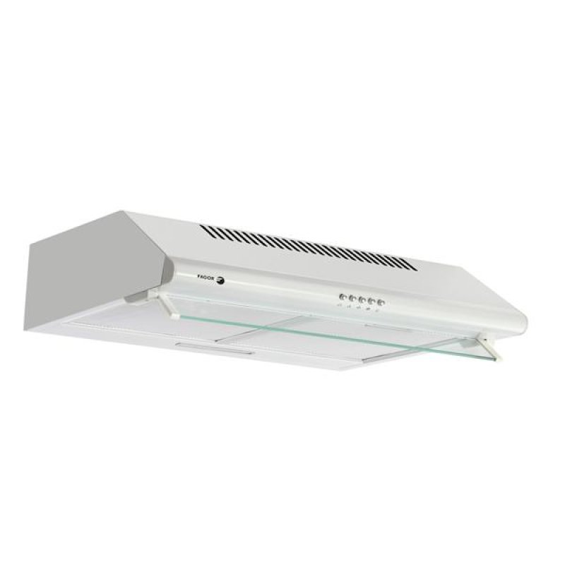 Hotte visière 60cm , Inox , Aspiration : 189m3/h , Hauteur 14cm , Filtr *