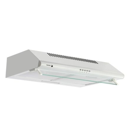 Hotte visière 60cm , Inox , Aspiration : 189m3/h , Hauteur 14cm , Filtr *