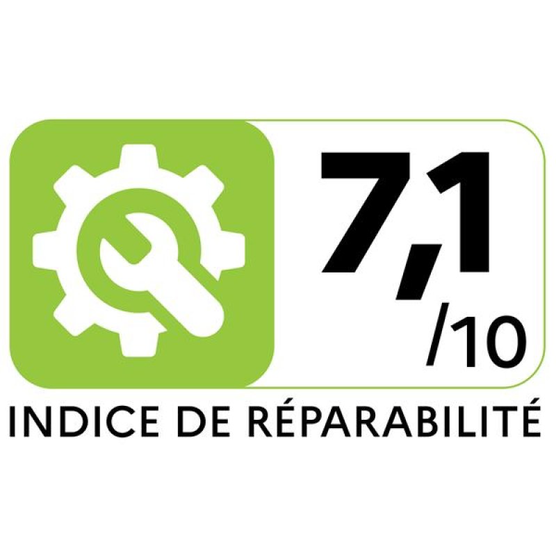Lave-linge intégrable front 8Kg, 1400Trs, moteur induction, classe A, 1 *