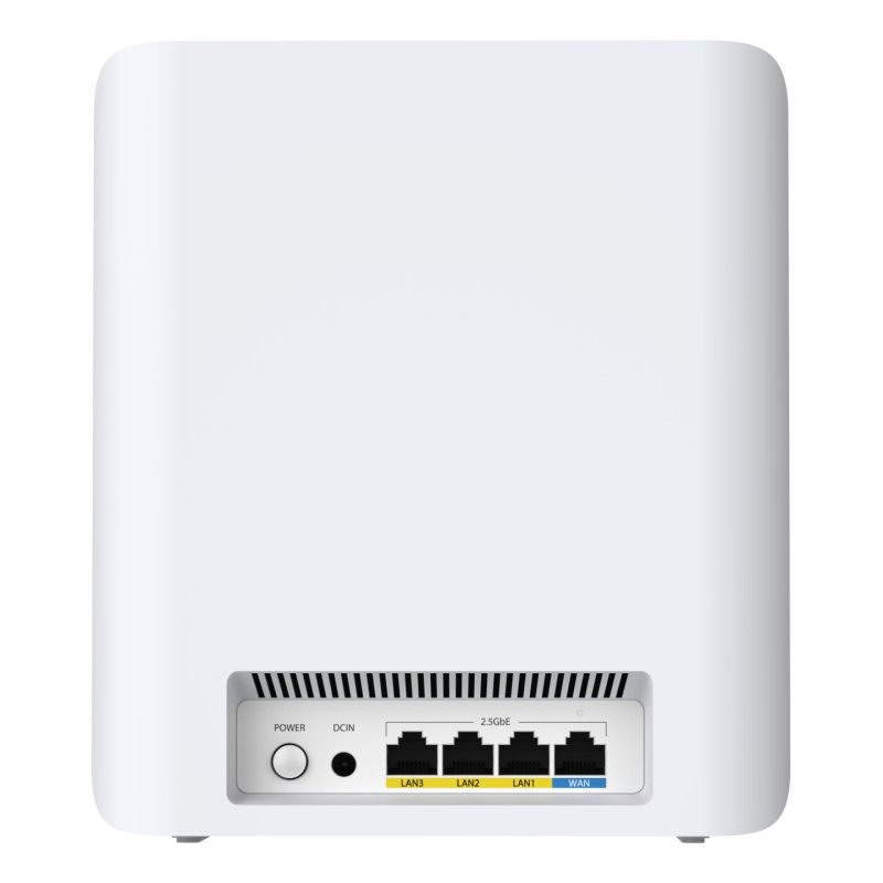 ASUS ZenWiFi BT7 BE9400 – 1er Pack weiß Tri-bande (2,4 GHz / 5 GHz / 6 GHz) Wi-Fi 7 (802.11be) Blanc 3 Interne