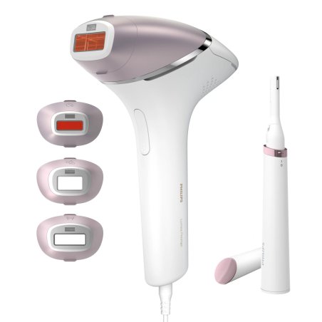 Lumea IPL Prestige Series 8000 BRI949/00 (weiß/hellviolett, mit Korrekturtrimmer (HP6388))