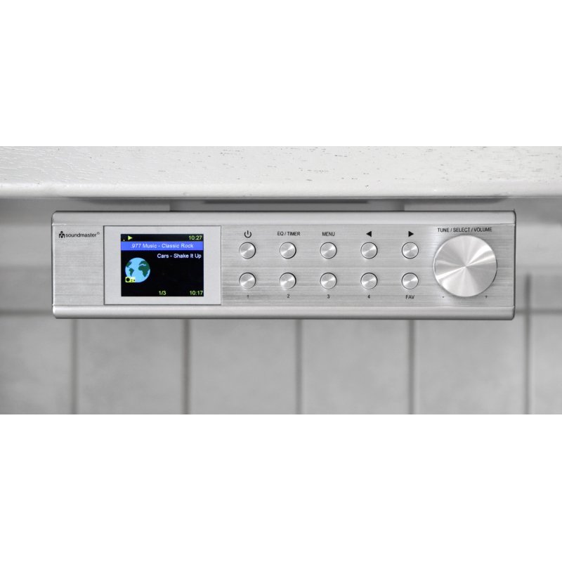 soundmaster IR1500SI Unterbauradio silber