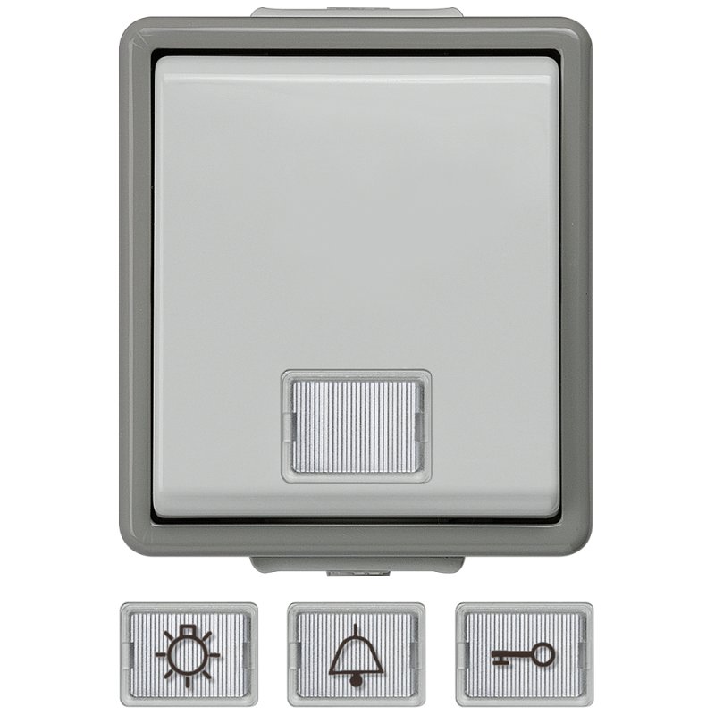 Siemens 5TD4701 commutateur électrique Bouton-poussoir Multicolore