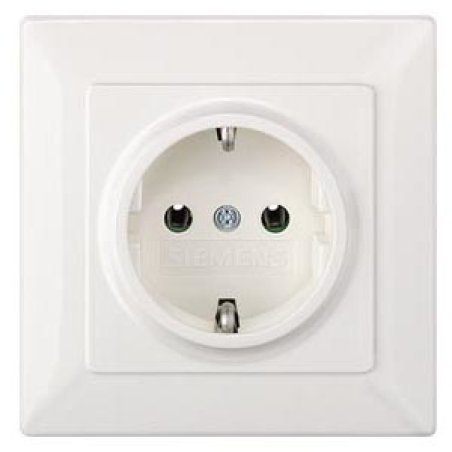 Siemens 5UB1580 socket-outlet Type F White