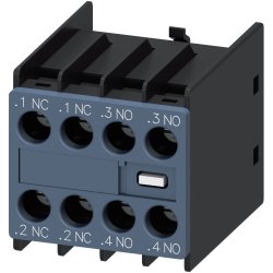 Siemens AUX. SWITCH BLOCK, 2NO 2NC