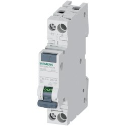Siemens RCBO compact 6kA Type A 30mA C16