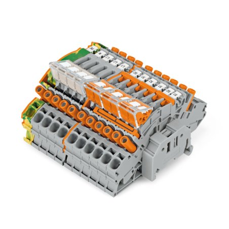 Wago 2007-8873 terminal block Multicolour