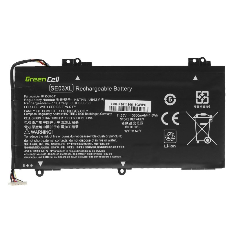 Green Cell HP151 laptop spare part Battery
