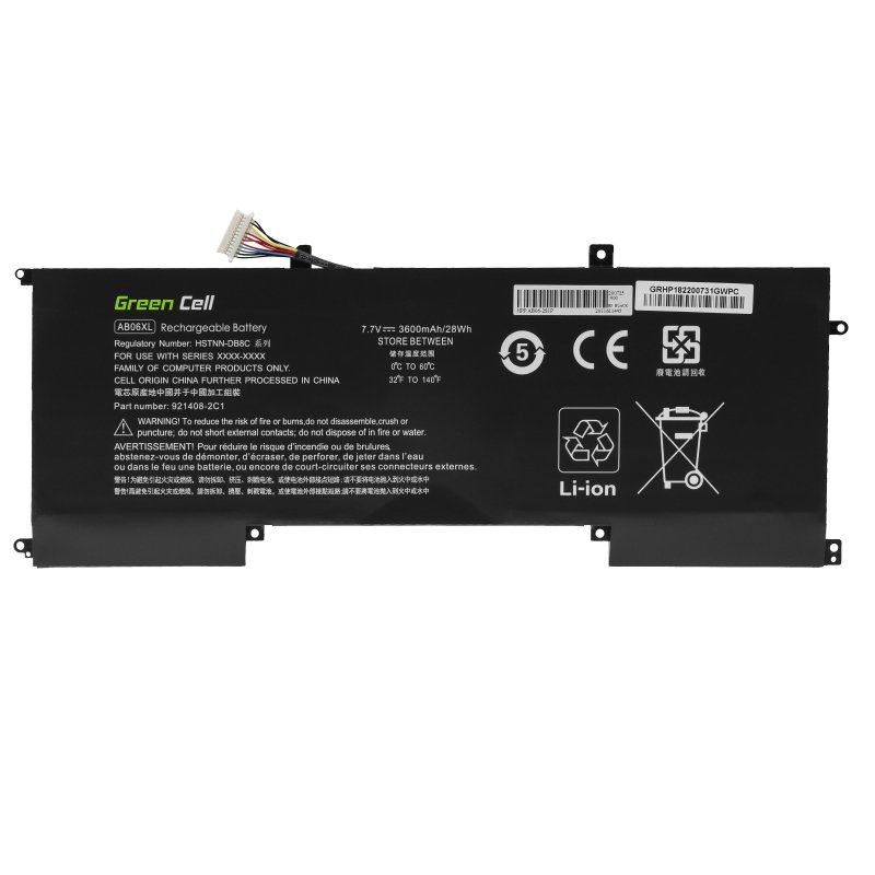 Green Cell HP182 laptop spare part Battery