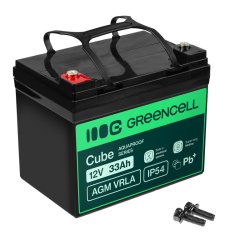 Green Cell AGM12V33AH-J UPS battery Sealed Lead Acid (VRLA) 12 V 33 Ah