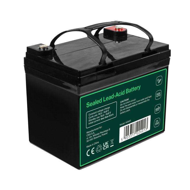 Green Cell AGM12V33AH-J UPS battery Sealed Lead Acid (VRLA) 12 V 33 Ah