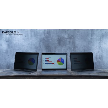 KAPSOLO 2-Way Plug In Privacy 35,56cm (14,0") Wide 16:9
