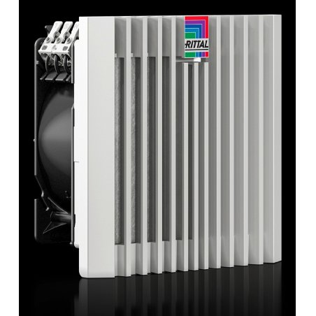 Rittal Blue e Filterlüfter 63 m³/h, 24 V DC, RAL 7035
