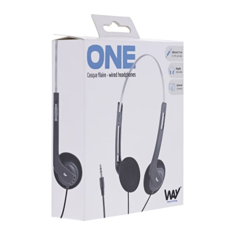 T'nB One Casques Avec fil Arceau Musique Noir