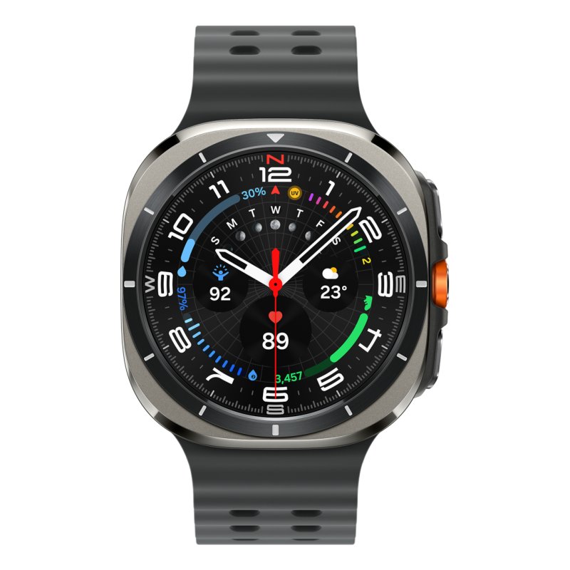Samsung Galaxy Watch Ultra 3,81 cm (1.5") AMOLED 47 mm Numérique 480 x 480 pixels Écran tactile 4G Argent Wifi GPS
