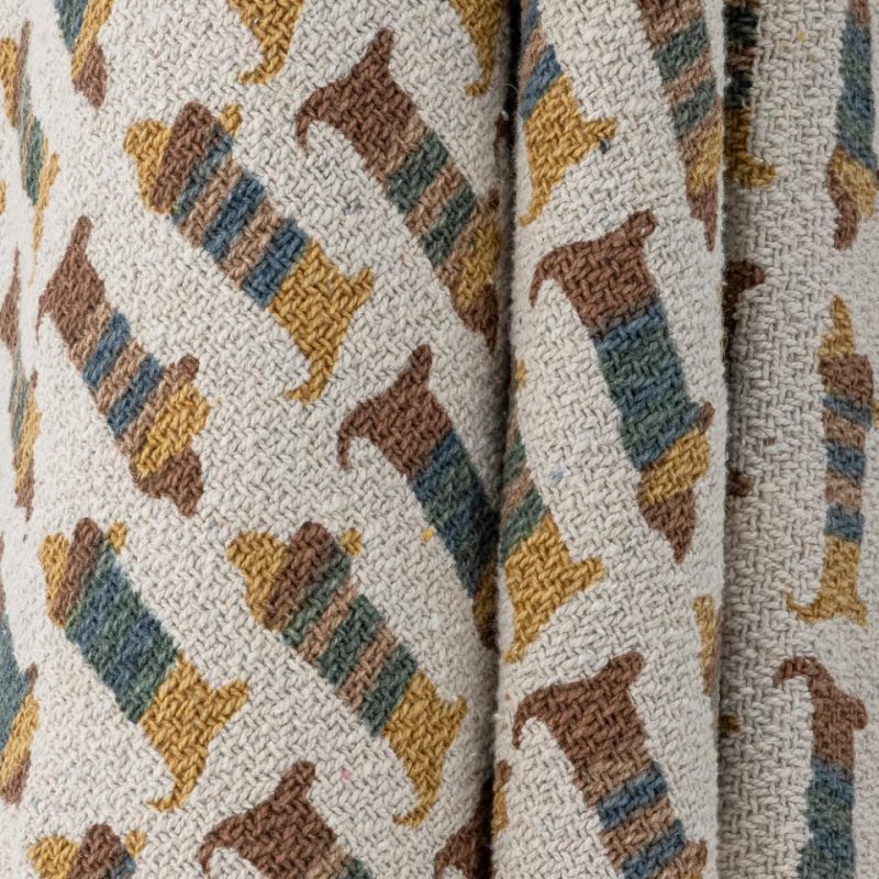Bloomingville MINI - Charlie Throw - Multi - Recycled Cotton