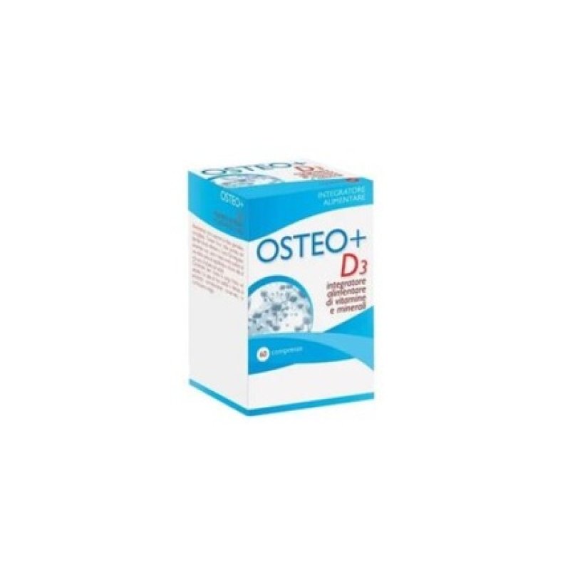AQUA VIVA Osteo D3 Vitamins & Minerals Supplement 60 Tablets