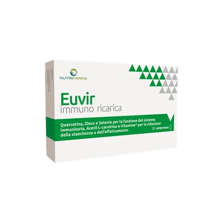 Aqua Viva Euvir Immuno Recharge Dietary Supplement For The Immune System 20 Tablets