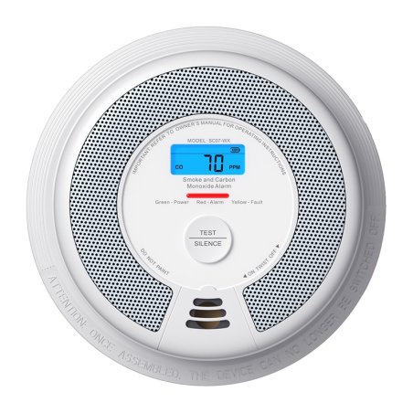 X-Sense Détecteurs de fumée et de monoxyde de carbone ZASXS00113WEU / SC07-WX Blanc