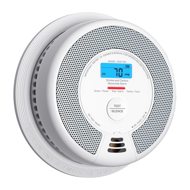 X-Sense Détecteurs de fumée et de monoxyde de carbone ZASXS00113WEU / SC07-WX Blanc