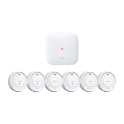 X-Sense XS0D-MR61 6 1 RF-Rauchmelder-Set mit Gateway