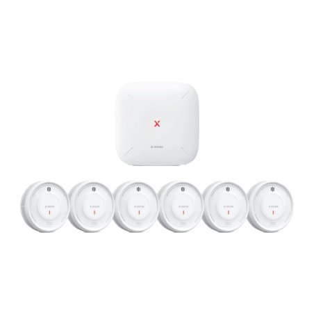 X-Sense XS0D-MR61 6 1 RF-Rauchmelder-Set mit Gateway