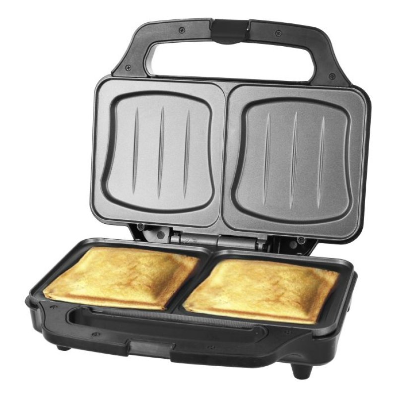 Emerio ST-109562.17 sandwich maker 900 W Black, Silver