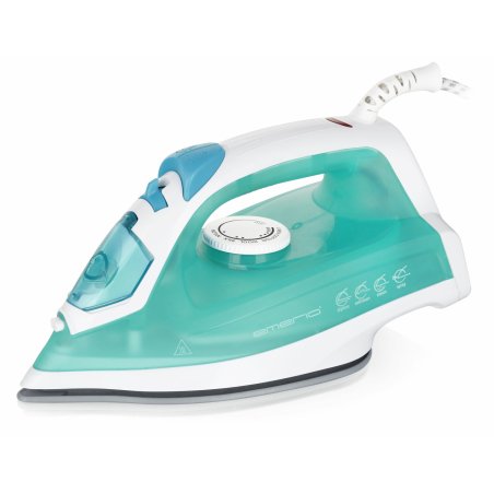 Emerio SI-110298.4 fer à repasser Fer à vapeur Semelle en céramique 2000 W Vert, Blanc