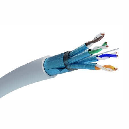 Extralink CAT6A FFTP (F/FTP) Innen | Netzwerkkabel Twisted Pair | 305m