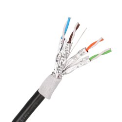 Extralink CAT6A FTP (F/UTP) Innen | Netzwerkkabel Twisted Pair | 305m, mit Gel