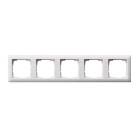 GIRA - Standard 55 - Rahmen 5-fach *reinweiß seidenmatt*