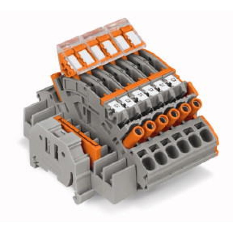 Wago 2007-8876 terminal block Multicolour