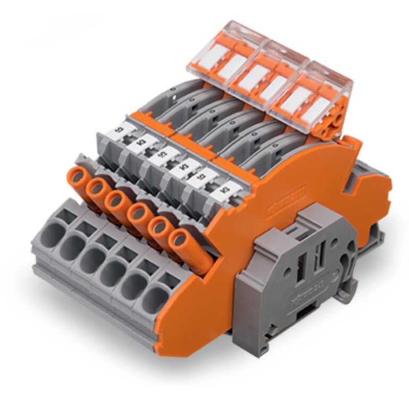 Wago 2007-8875 terminal block Multicolour